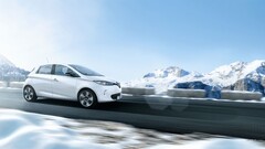 Car Renault ZOE Renault white cars road vehicle