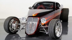 Car roadster vehicle red cars