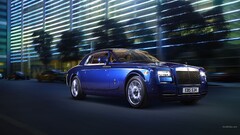 Car rolls-royce phantom blue cars vehicle Rolls Royce numbers