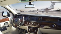 Car rolls-royce phantom vehicle Aircraft car interior