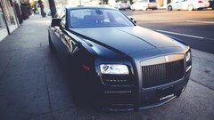Car Rolls Royce vehicle City black cars luxury cars