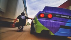 Car skateboard hoonigan