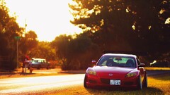 Car Sports Car project cars Drift evening morning lights Mazda