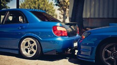 Car subaru impreza stance tuning jdm