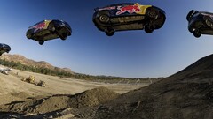 Car Subaru jumping rally cars vehicle