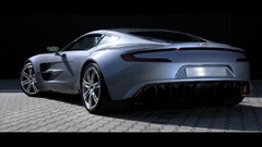 Car vehicle Aston Martin silver cars Aston Martin One-77