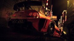 Car vehicle City red cars