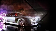 Car vehicle digital art silver cars