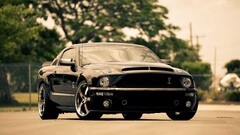 Car vehicle Ford black cars