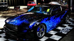 Car vehicle Ford black cars