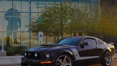 Car vehicle Ford black cars