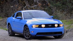 Car vehicle Ford mustang Ford blue cars