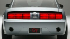 Car vehicle Ford mustang Ford silver cars