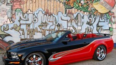 Car vehicle Ford mustang graffiti