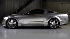 Car vehicle Ford silver cars