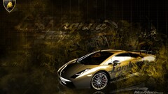 Car vehicle Lamborghini digital art Supercars