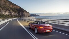 Car vehicle numbers red cars road asphalt BMW bmw z4