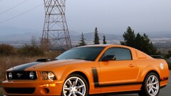 Car vehicle orange cars