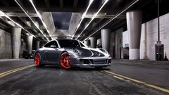 Car vehicle Porsche asphalt silver cars porsche 911 porsche 991