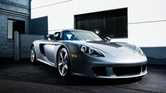 Car vehicle Porsche Porsche Carrera GT German cars super car