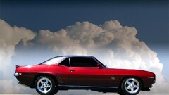 Car vehicle red cars