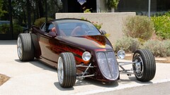 Car vehicle red cars roadster