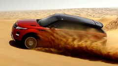 Car vehicle red cars sand