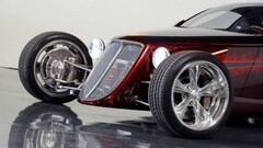 Car vehicle roadster red cars