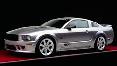 Car vehicle Saleen silver cars Ford mustang