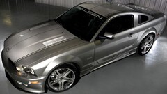 Car vehicle silver cars Ford Saleen