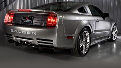 Car vehicle silver cars Saleen