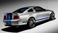 Car vehicle silver cars Shelby Ford