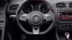 Car Volkswagen Volkswagen Golf Mk6 GTI car interior