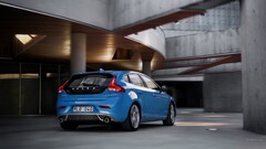 Car Volvo V40 blue cars vehicle Volvo