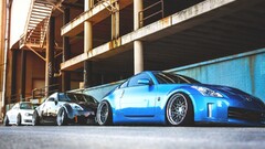 Car white cars black cars blue cars vehicle Nissan nissan 350z