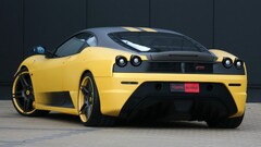 Car yellow cars vehicle Ferrari ferrari f430