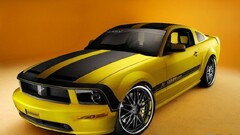 Car yellow cars vehicle