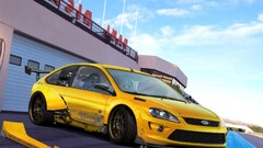 Car yellow tuning