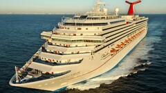 carnival ship vehicle cruise ship