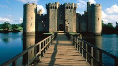 castle Bridge bodiam castle sussex England