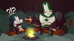 castle crashers video games fireplace humor