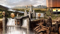 castle fantasy art artwork