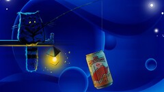 cats humor artwork Animals lantern