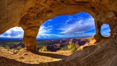 cave nature sky landscape Grand Canyon