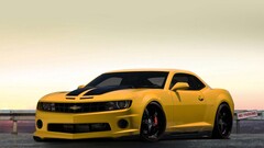 chevrolet camaro Chevrolet yellow cars Car vehicle