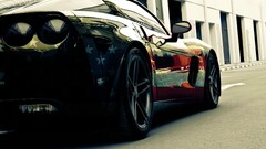 chevrolet corvette Corvette Car Chevrolet vehicle z06 black cars