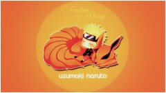 Chibi Anime Pokémon orange background uzumaki naruto