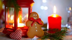 Christmas Candles cookies