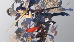Chrom Lucina artwork weapon fantasy weapon video games