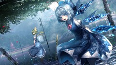 cirno Daiyousei anime girls Anime touhou